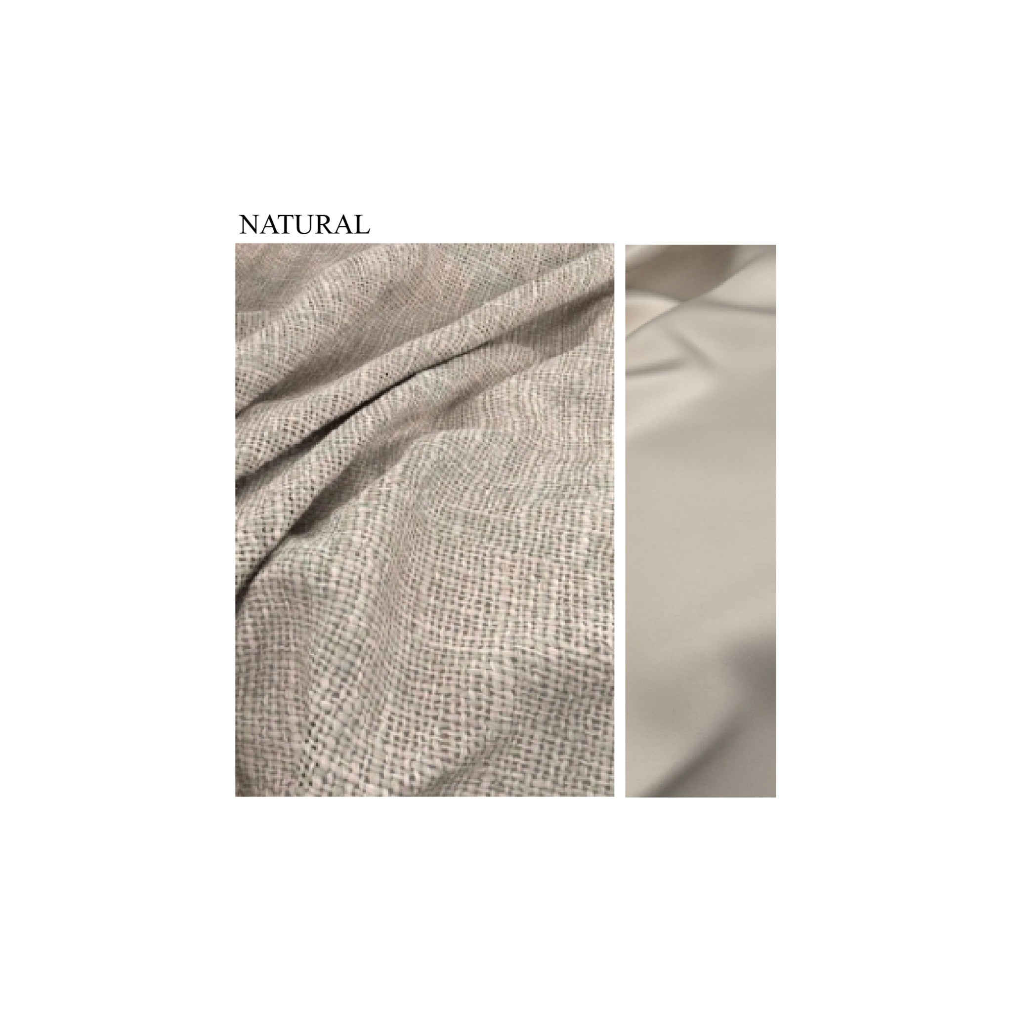 Luxury Linen Blend and Satin Border Bed Throw - Taupe